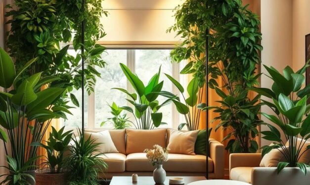 Rośliny jako naturalne przegrody w salonie: jak wyznaczyć strefy i poprawić komfort wnętrza