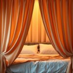 Zasłona przy łóżku w kawalerce jako praktyczna przegroda: jak wybrać i zamontować dla komfortu i prywatności