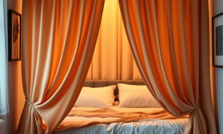 Zasłona przy łóżku w kawalerce jako praktyczna przegroda: jak wybrać i zamontować dla komfortu i prywatności