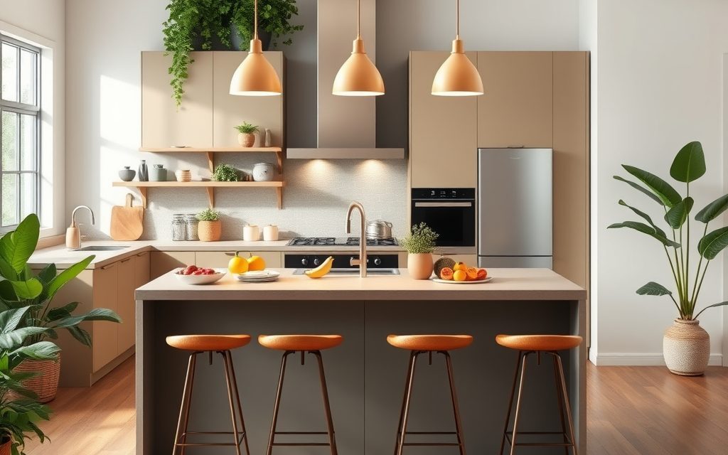 Półwysep kuchenny jako naturalny podział stref w otwartej przestrzeni – jak połączyć funkcjonalność z wygodą na co dzień