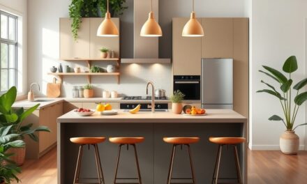 Półwysep kuchenny jako naturalny podział stref w otwartej przestrzeni – jak połączyć funkcjonalność z wygodą na co dzień