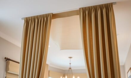 Jak samodzielnie zrobić zasłonę sufitową do podziału stref – praktyczne wskazówki i montaż