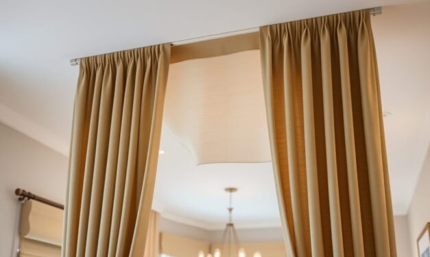 Jak samodzielnie zrobić zasłonę sufitową do podziału stref – praktyczne wskazówki i montaż
