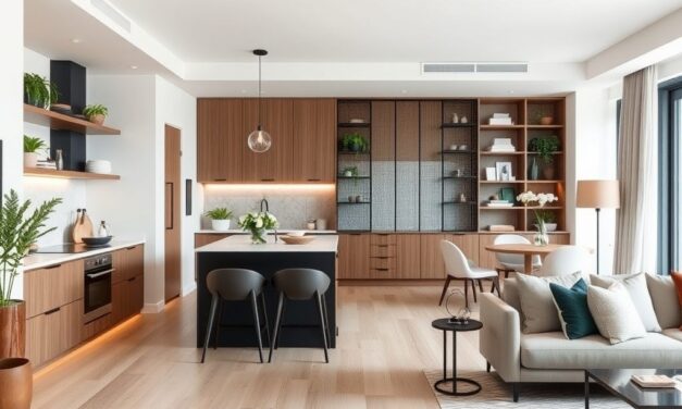 Oddzielenie kuchni od salonu bez remontu: praktyczne pomysły na funkcjonalny i estetyczny podział przestrzeni