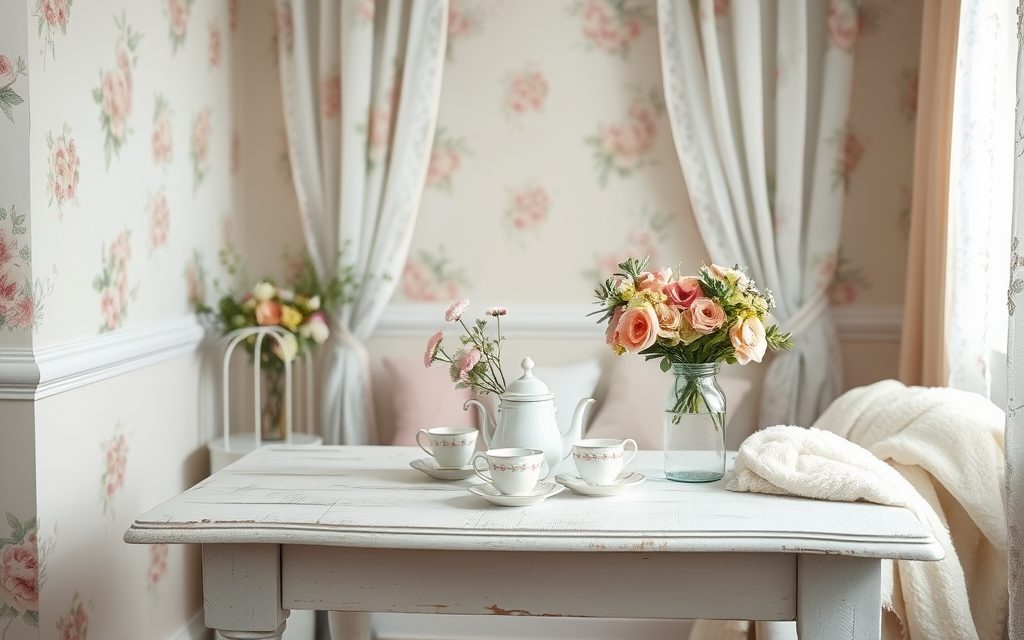 Styl shabby chic: cechy, zasady i praktyczne wskazówki do tworzenia romantycznych wnętrz