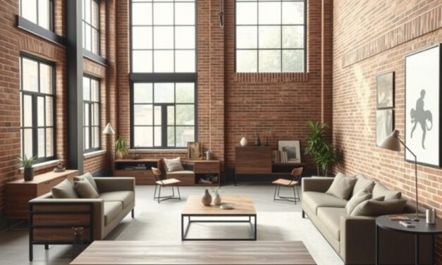 Styl loftowy: jak wybrać meble, które podkreślą surową elegancję wnętrza