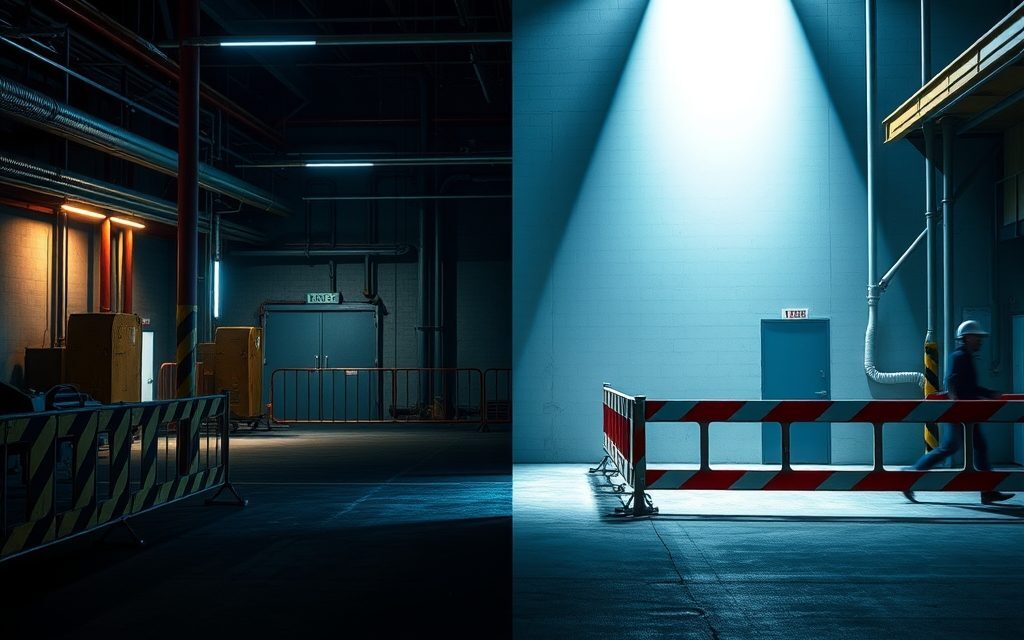 Oświetlenie do wydzielania stref: jak bezpiecznie i efektywnie oddzielić przestrzenie świetlne w praktyce