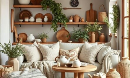 Styl farmhouse: dodatki, które tworzą przytulny i naturalny charakter wnętrz krok po kroku