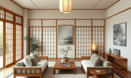 Styl japoński w salonie: jak stworzyć przestrzeń pełną harmonii, minimalizmu i naturalnego spokoju