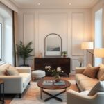 Styl modern classic w małym mieszkaniu: jak połączyć elegancję z funkcjonalnością bez chaosu