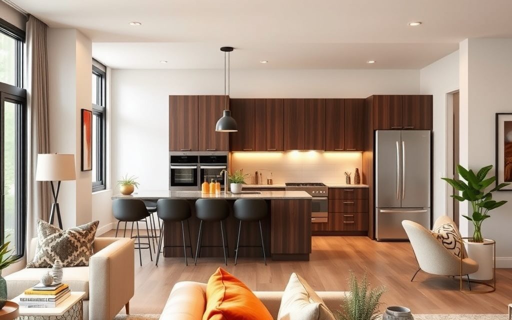 Aneks kuchenny w salonie: jak dobrać kolorystykę dla spójnej i funkcjonalnej przestrzeni