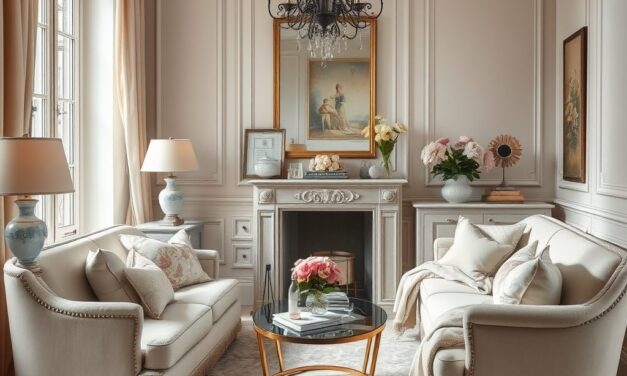 Najczęstsze błędy w stylu paryskim we wnętrzach i jak wprowadzić lekkość oraz harmonię