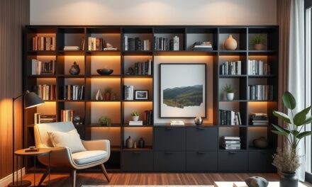 Biblioteczka jako funkcjonalny separator stref w salonie – praktyczne pomysły i aranżacje