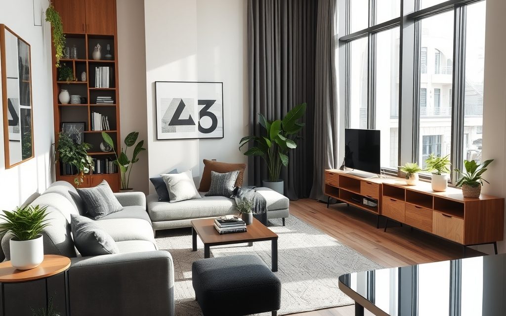 Styl nowoczesny w małym mieszkaniu: jak funkcjonalnie i efektownie zaprojektować przestrzeń