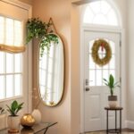 Gdzie najlepiej powiesić lustro w strefie wejściowej, by łączyć funkcjonalność z harmonią wnętrza?