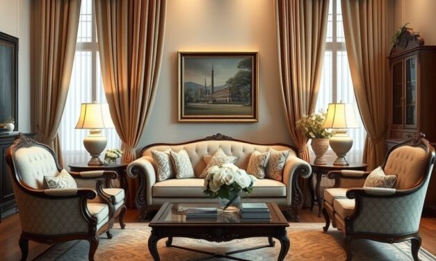 Jak urządzić salon w stylu klasycznym: harmonia, symetria i ponadczasowa elegancja krok po kroku