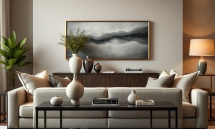 Konsola za sofą jako subtelny podział stref w salonie — jak uniknąć typowych błędów aranżacyjnych