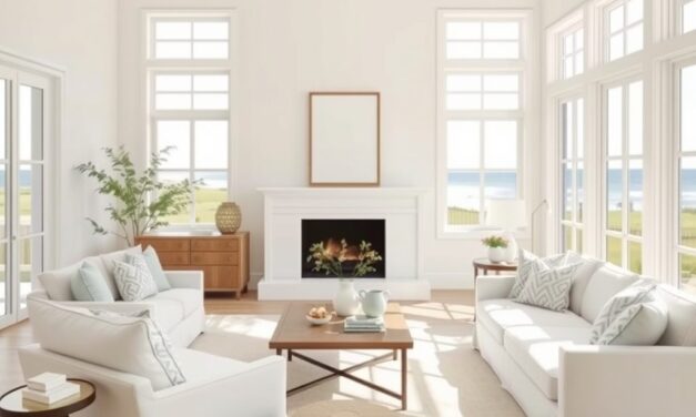 Najczęstsze błędy w stylu Hampton i jak wprowadzić lekkość oraz harmonię do wnętrza