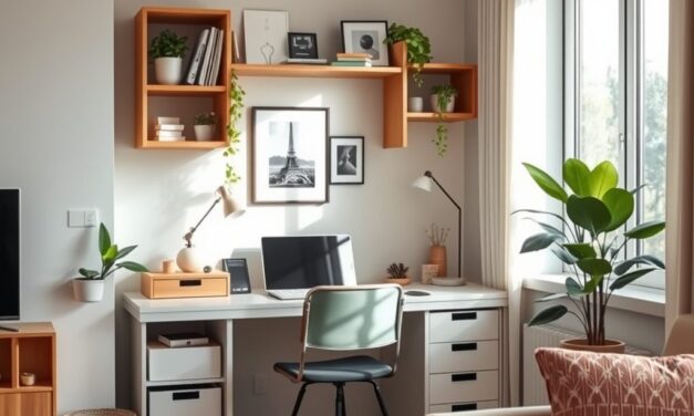 Jak wydzielić funkcjonalny kącik do pracy w salonie bez typowych błędów aranżacyjnych