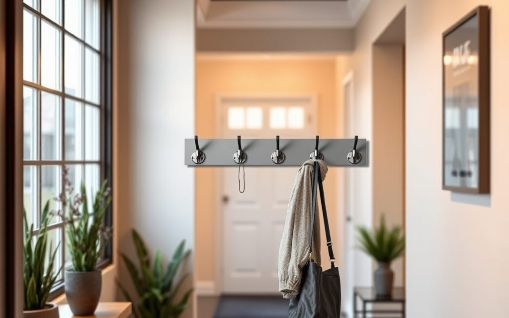 Wieszak ścienny w strefie wejściowej: jak wybrać funkcjonalny i stylowy model do przedpokoju