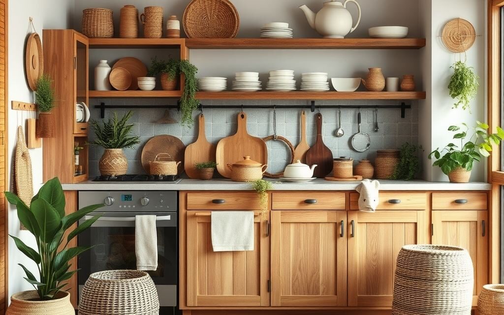 Styl boho w kuchni: jak łączyć naturalne materiały, kolory i dodatki dla przytulnej aranżacji