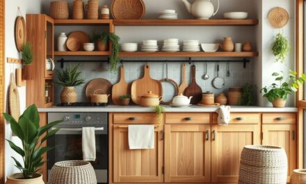 Styl boho w kuchni: jak łączyć naturalne materiały, kolory i dodatki dla przytulnej aranżacji