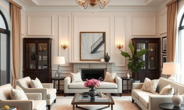 Styl modern classic we wnętrzach: jak połączyć ponadczasową elegancję z nowoczesną funkcjonalnością i harmonią aranżacji