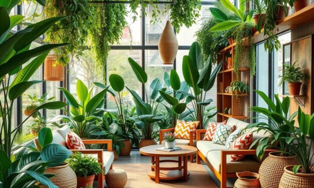 Styl urban jungle we wnętrzach: jak stworzyć miejską dżunglę z naturalną harmonią i charakterem