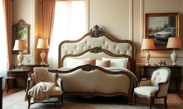 Styl klasyczny w sypialni: jak stworzyć elegancką i funkcjonalną przestrzeń pełną harmonii