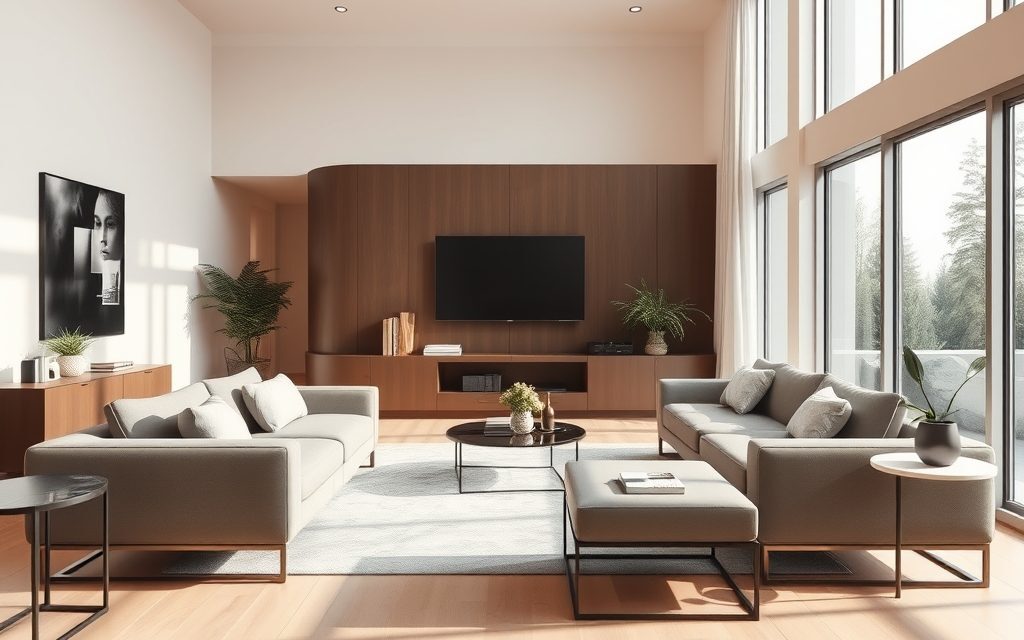 Styl nowoczesny w meblach: jak łączyć prostotę, funkcjonalność i estetykę w aranżacji wnętrz