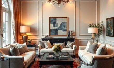 Salon w stylu modern classic: jak połączyć elegancję z funkcjonalnością i ponadczasowym designem