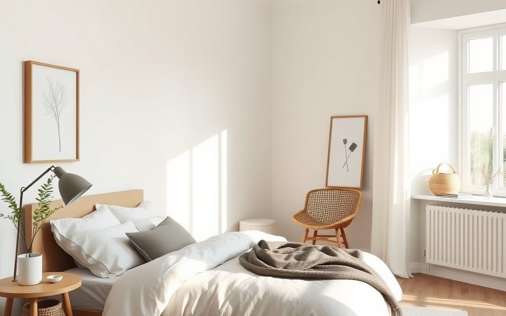 Jak urządzić sypialnię w stylu skandynawskim, by była funkcjonalna, jasna i przytulna