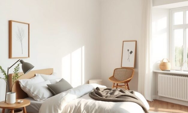 Jak urządzić sypialnię w stylu skandynawskim, by była funkcjonalna, jasna i przytulna