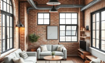 Styl industrialny w małym mieszkaniu: jak połączyć surowość z funkcjonalnością i przestronnością
