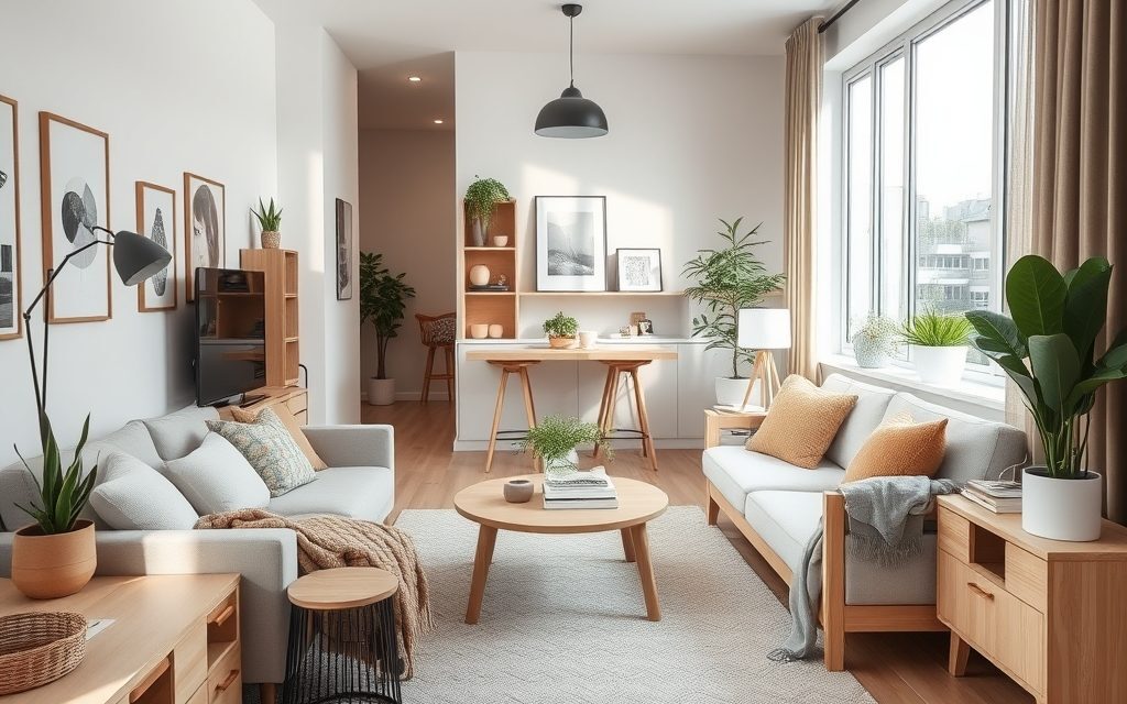 Styl skandynawski w małym mieszkaniu: jak urządzić funkcjonalną i przytulną przestrzeń z klasą