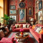 Styl maksymalistyczny w praktyce: cechy, zasady i jak uniknąć przesytu we wnętrzach