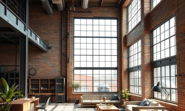 Styl industrialny we wnętrzach: jak połączyć surowość z funkcjonalnością i przestronnością