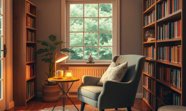 Jak wydzielić komfortowy kącik do czytania w salonie — praktyczne sposoby i aranżacje