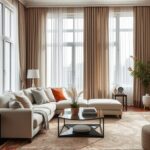 Modern classic: jak dobrać zasłony i dywany, by podkreślić elegancję i funkcjonalność wnętrza