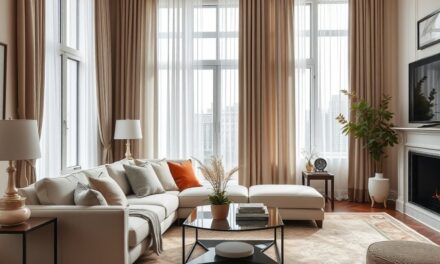 Modern classic: jak dobrać zasłony i dywany, by podkreślić elegancję i funkcjonalność wnętrza