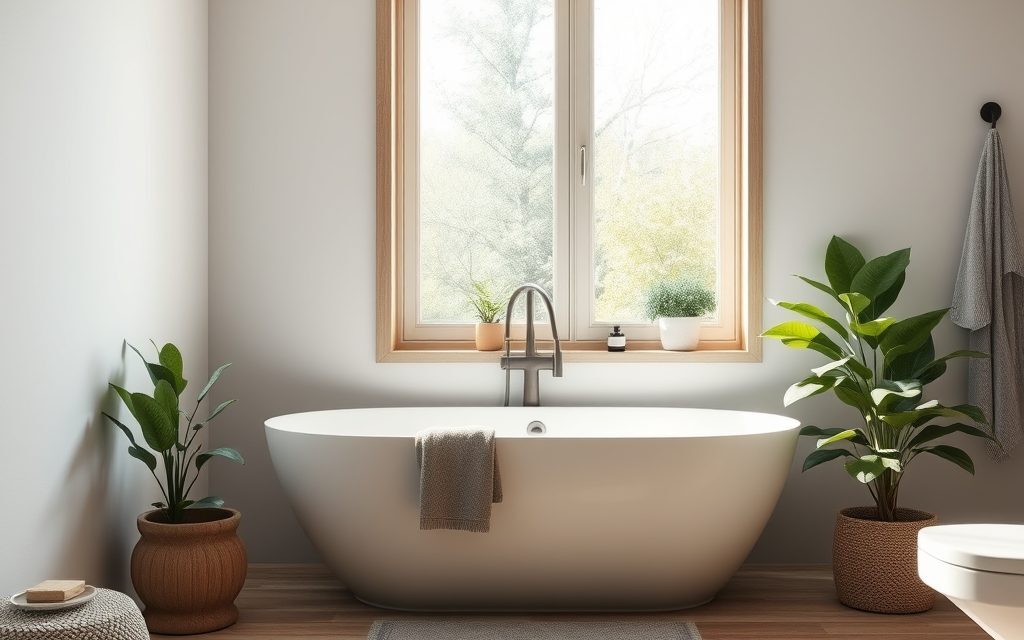 Jak urządzić łazienkę w stylu skandynawskim, by połączyć minimalizm z przytulnością i funkcjonalnością