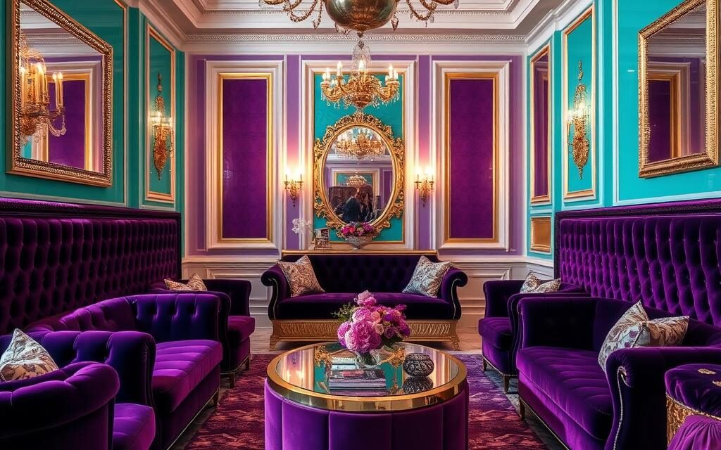 Styl glamour: jak dobrać kolory dla eleganckiego i harmonijnego wnętrza pełnego blasku