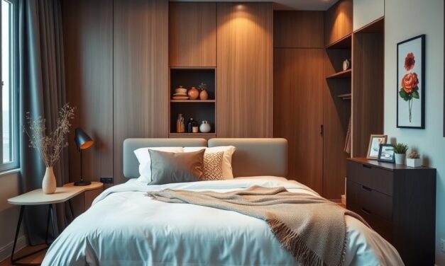 Jak ustawić łóżko w kawalerce, by wygodnie wydzielić sypialnię i zachować przestrzeń