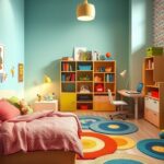 Jak funkcjonalnie podzielić pokój dziecka na strefy, które wspierają naukę, zabawę i odpoczynek