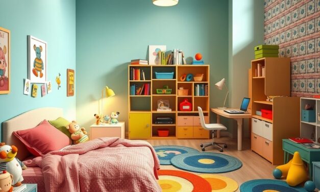 Jak funkcjonalnie podzielić pokój dziecka na strefy, które wspierają naukę, zabawę i odpoczynek