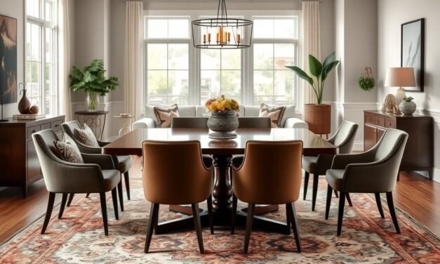 Jak wybrać dywan pod stół w salonie z jadalnią, by łączył styl z funkcjonalnością?
