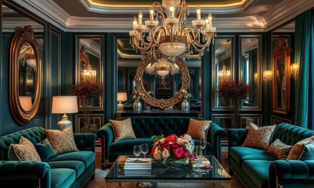 Styl glamour we wnętrzach: jak połączyć luksus, komfort i ponadczasową elegancję