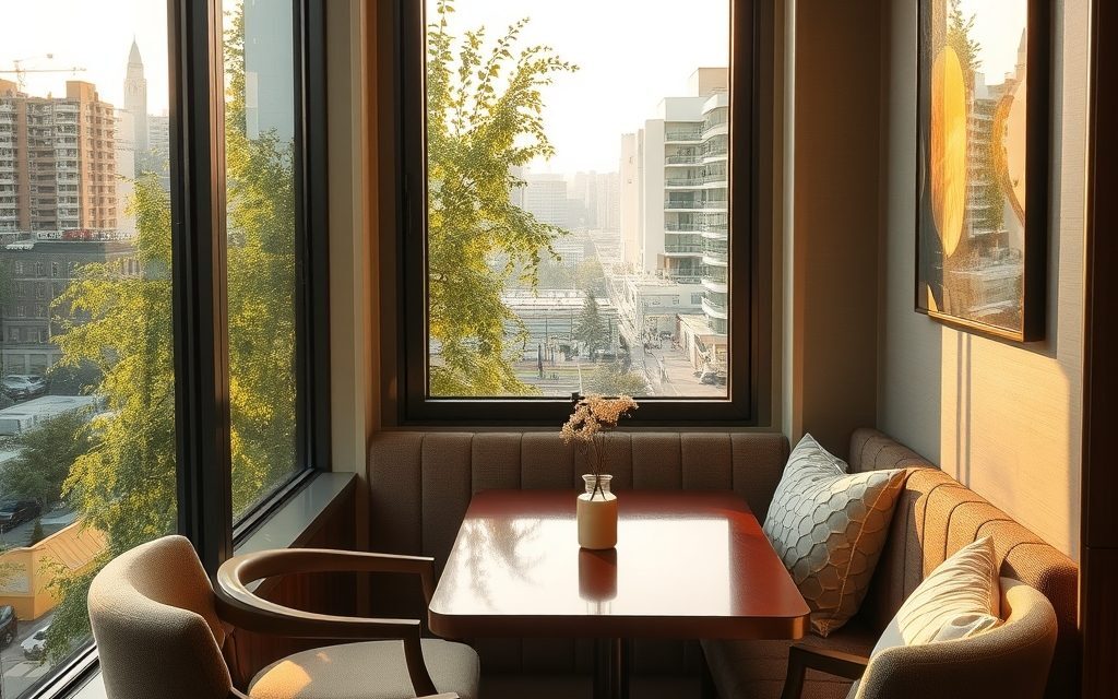 Jadalnia przy oknie w salonie – jak wybrać ustawienie stołu, by połączyć komfort i funkcjonalność na każdym metrażu