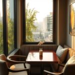 Jadalnia przy oknie w salonie – jak wybrać ustawienie stołu, by połączyć komfort i funkcjonalność na każdym metrażu