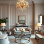 Styl glamour bez błędów: jak uniknąć przesady i zachować harmonię w aranżacji wnętrz